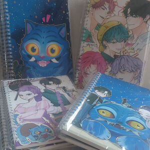 Ask your kids - KPop Demon Hunters. Depri, Rumi, Jinu, Saja Boys (4) notebooks